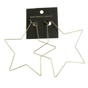 GIANT Star Earrings